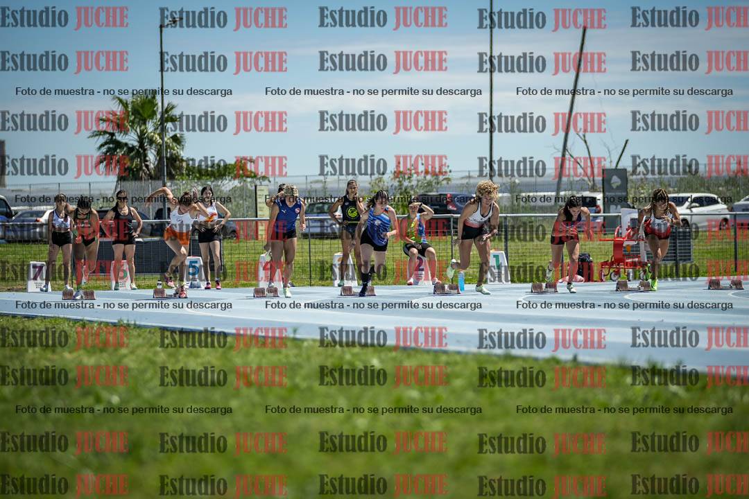 Fotos de los 100 m llanos de mujeres