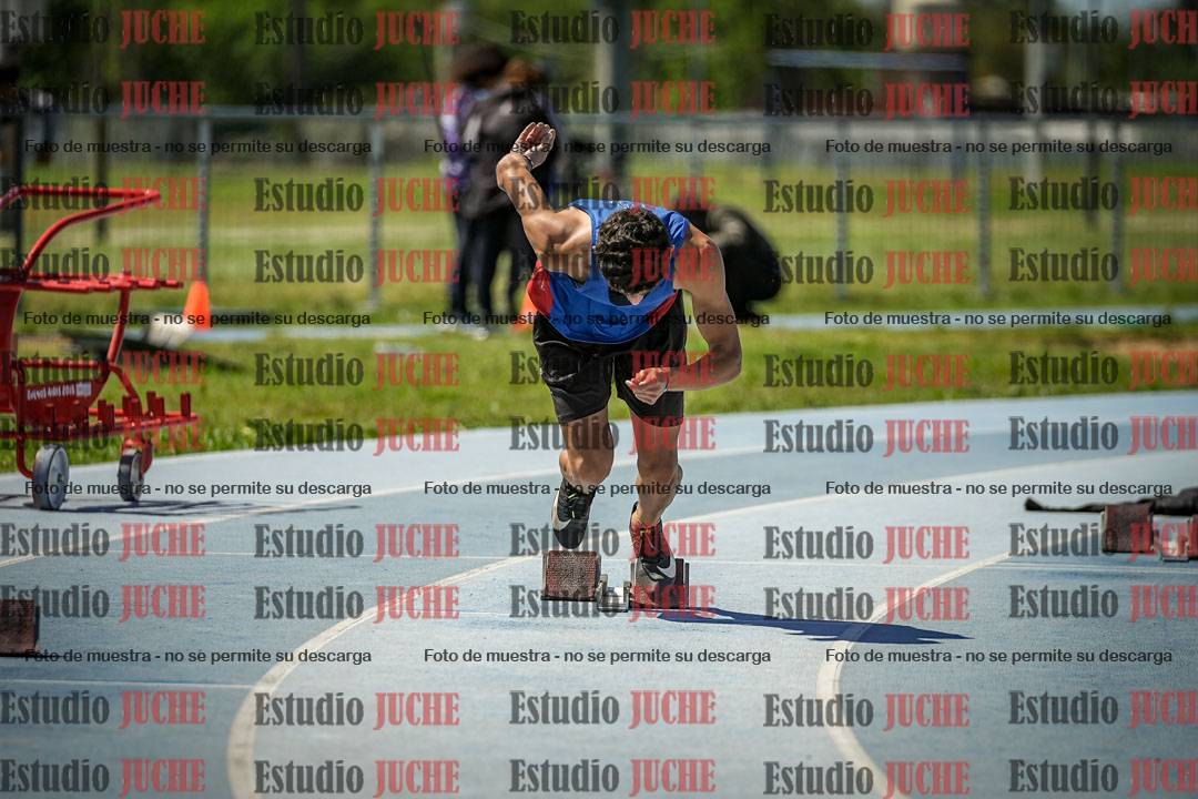 Fotos de los 200 m llanos de varones