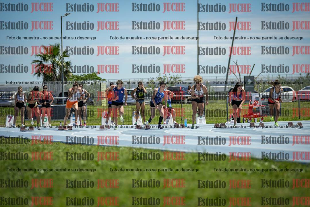 Fotos de los 100 m llanos de mujeres