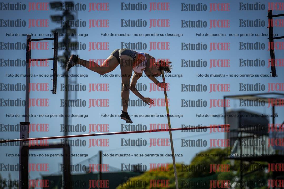 Fotos del salto con garrocha de mujeres y varones