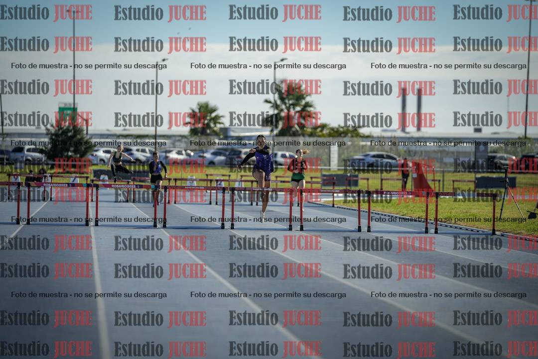 Fotos de los 400 m con vallas de mujeres