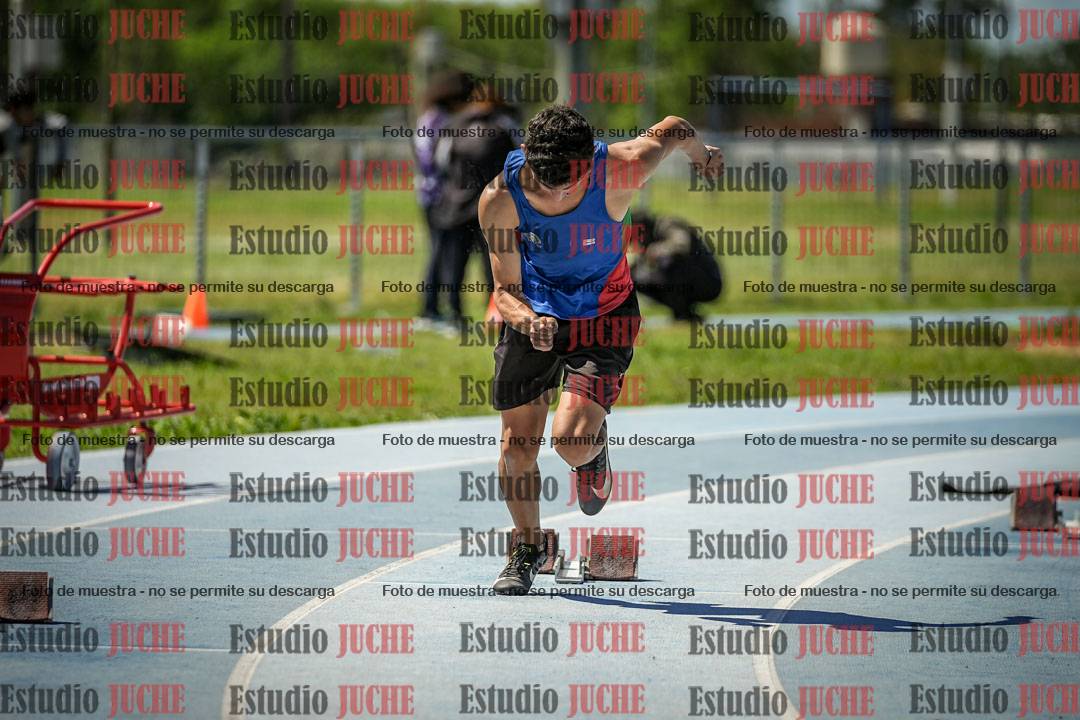 Fotos de los 200 m llanos de varones