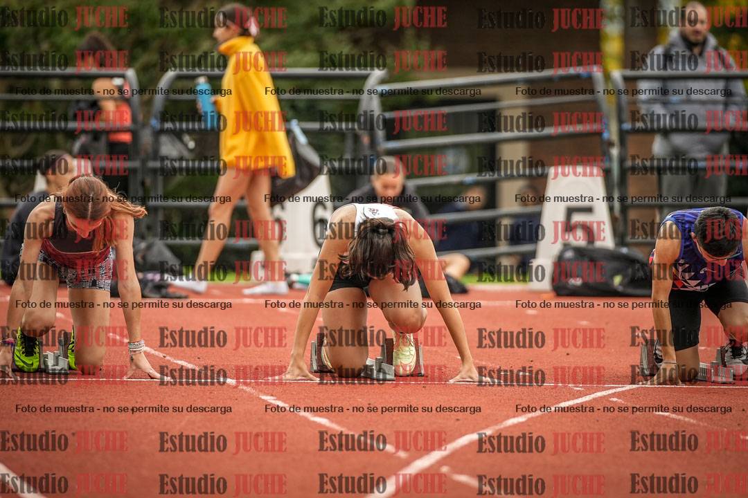 Fotos de los 100 m llanos de mujeres