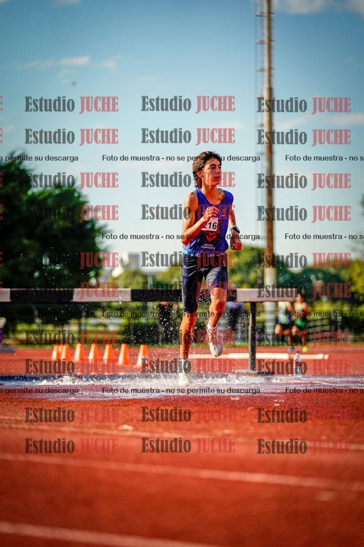Fotos de los 2000 m con obstáculos de varones