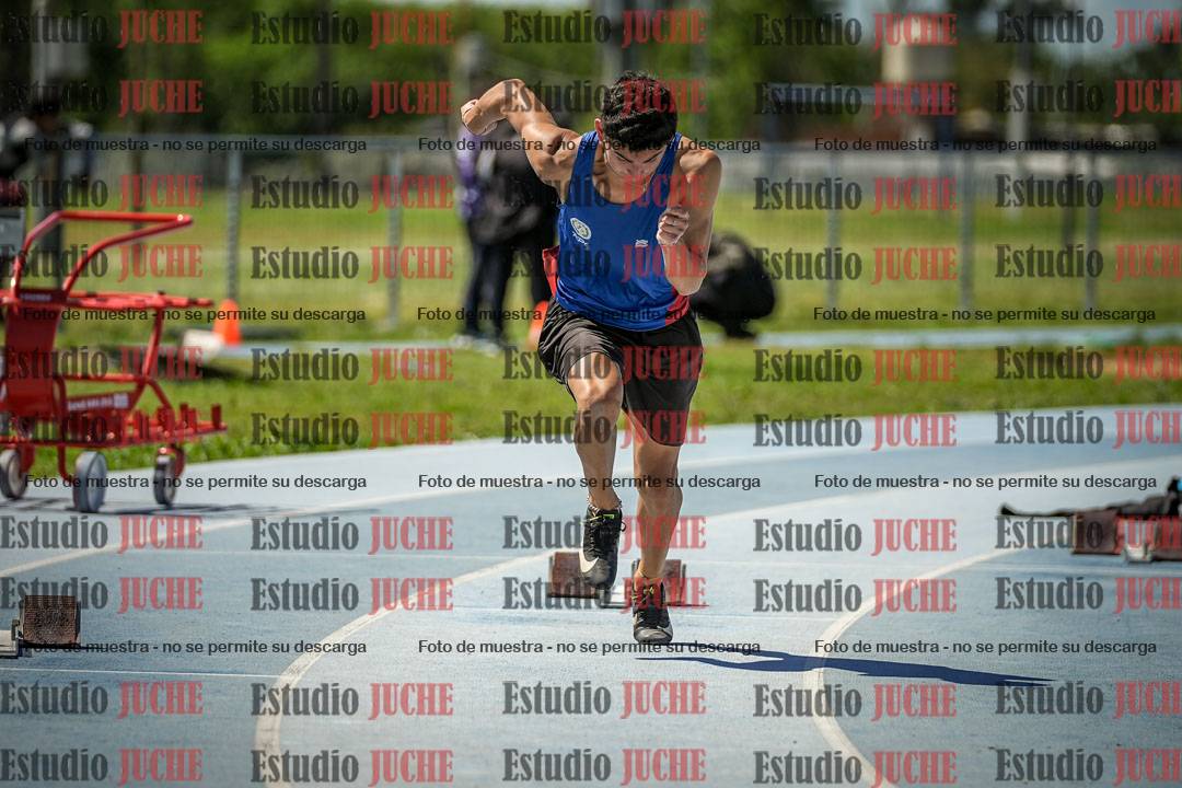 Fotos de los 200 m llanos de varones