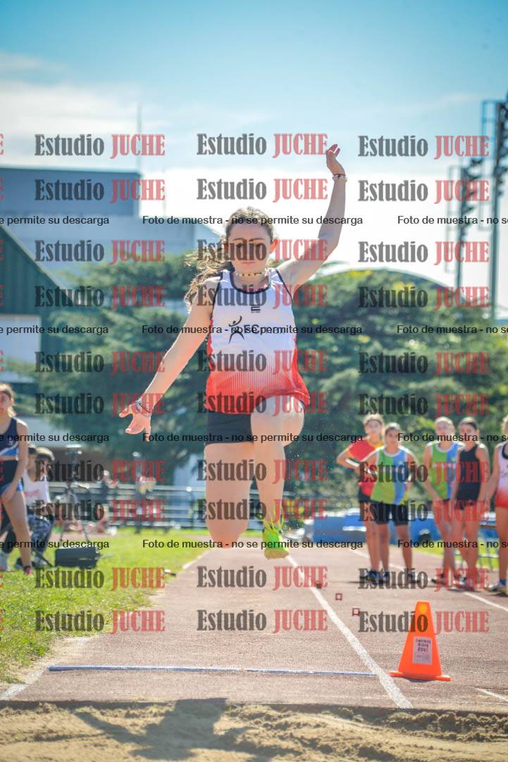 Fotos del salto en largo de mujeres - U16
