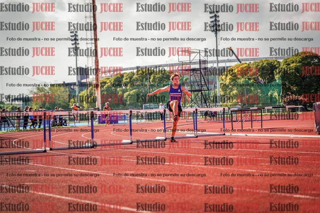Fotos de los 400 m con vallas de varones