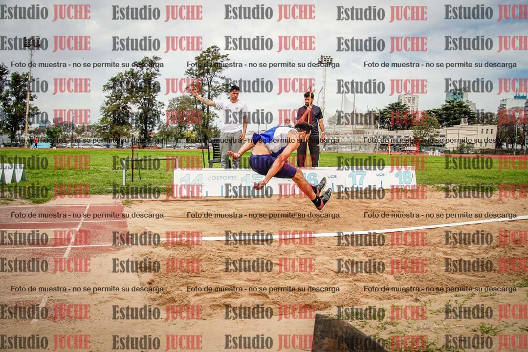 Fotos del salto triple de varones