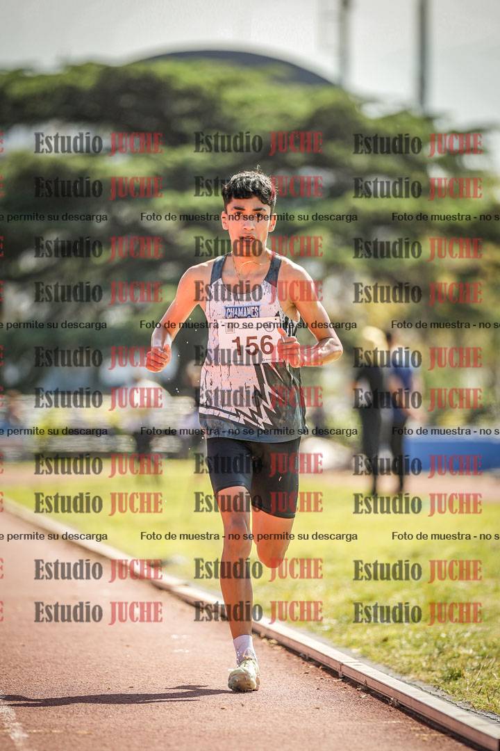 Fotos de los 1500 m con obstáculos de varones