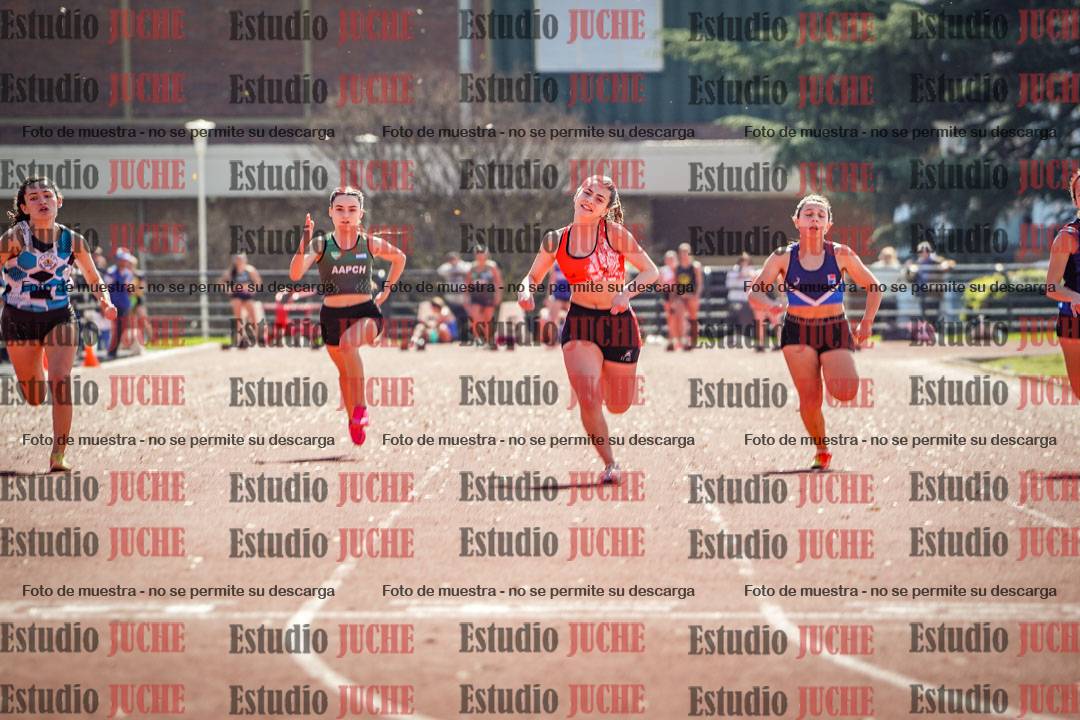 Fotos de los 100 m llanos de mujeres