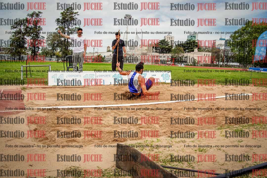 Fotos del salto triple de varones