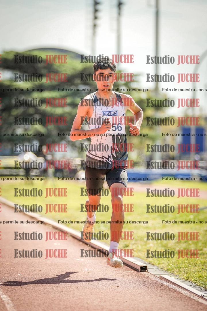 Fotos de los 1500 m con obstáculos de varones
