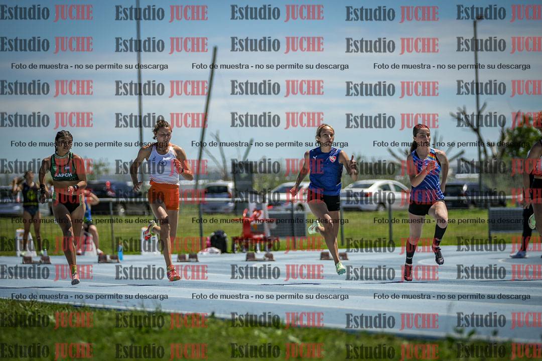 Fotos de los 100 m llanos de mujeres
