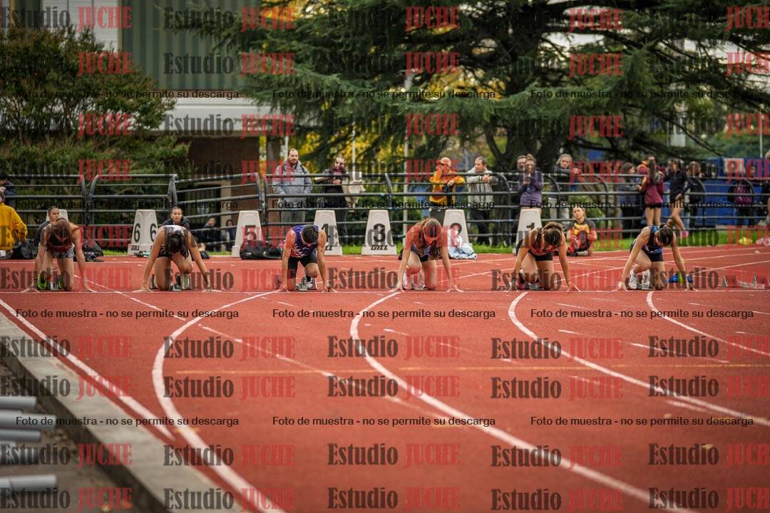 Fotos de los 100 m llanos de mujeres