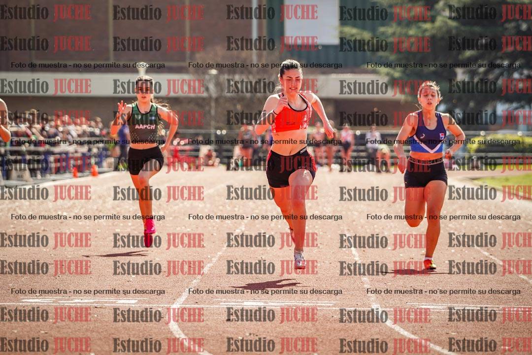 Fotos de los 100 m llanos de mujeres