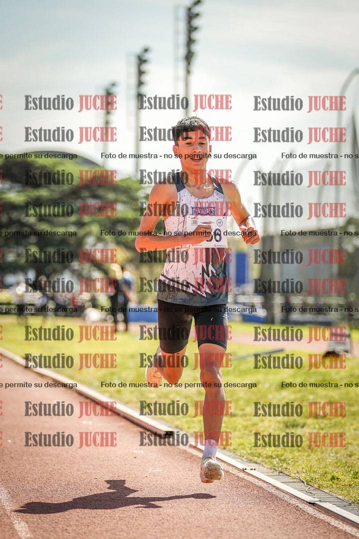 Fotos de los 1500 m con obstáculos de varones
