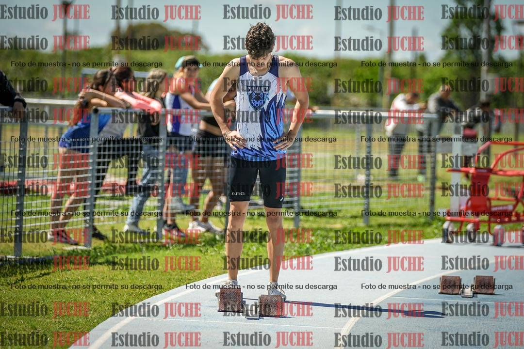 Fotos de los 200 m llanos de varones