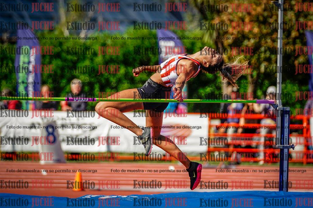 Fotos del salto en alto de mujeres - hepta 2