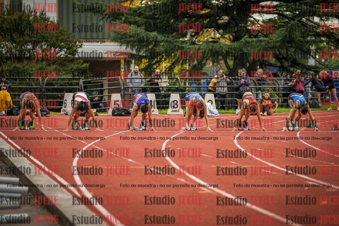 Fotos de los 100 m llanos de mujeres