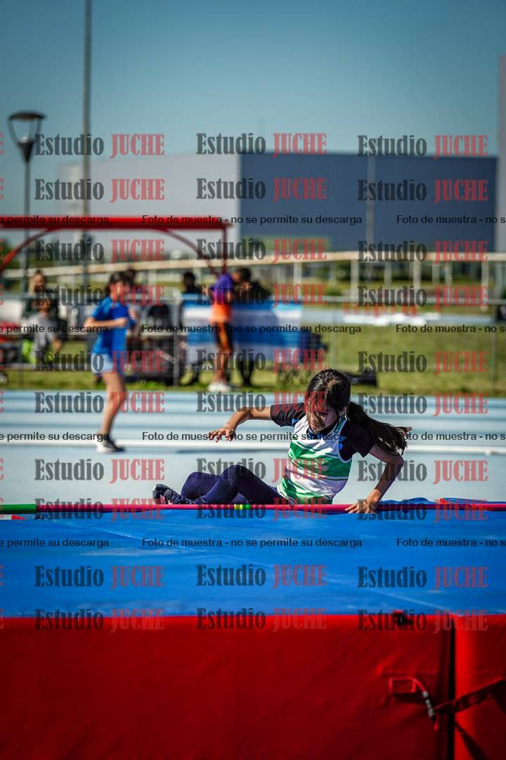 Fotos del salto en alto de mujeres - U12