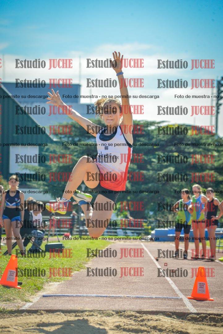 Fotos del salto en largo de mujeres - U16