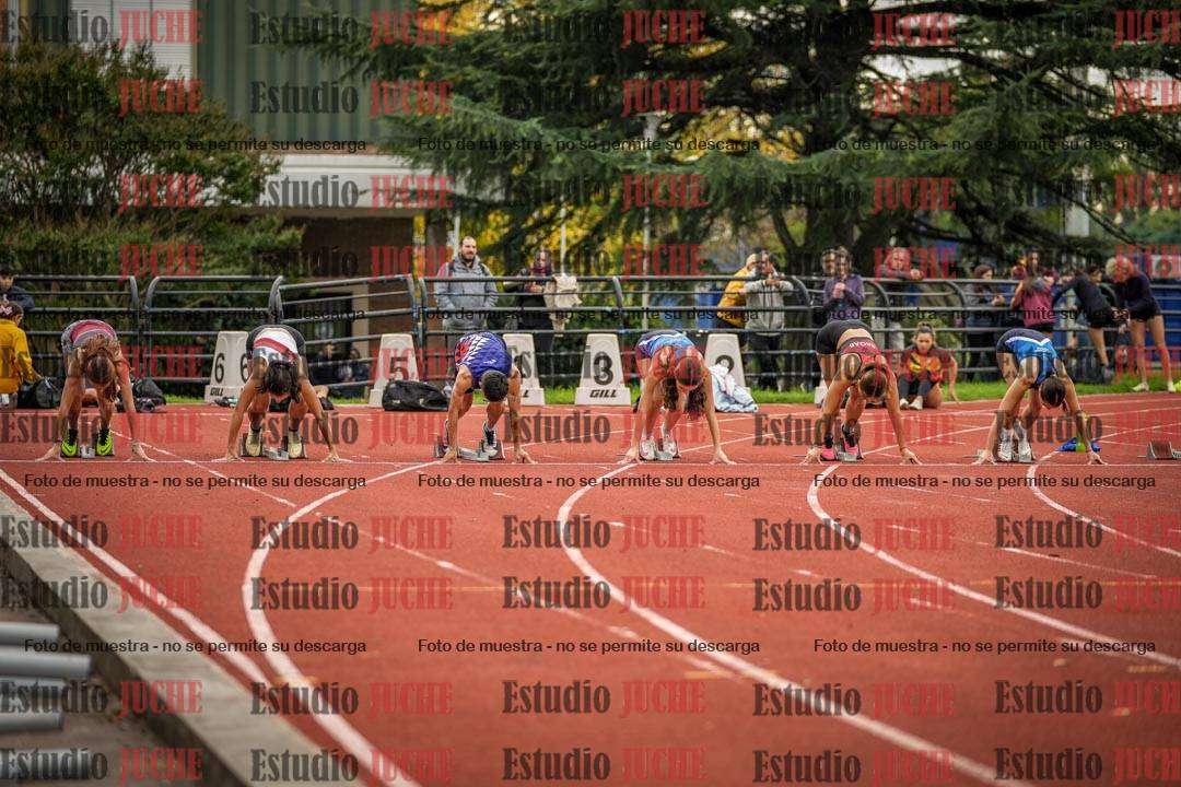 Fotos de los 100 m llanos de mujeres