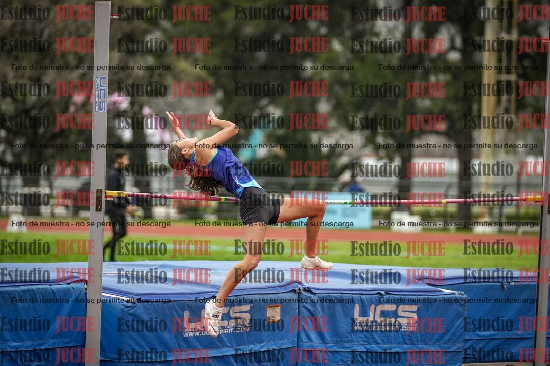 Fotos del salto en alto de mujeres y varones - todos los grupos