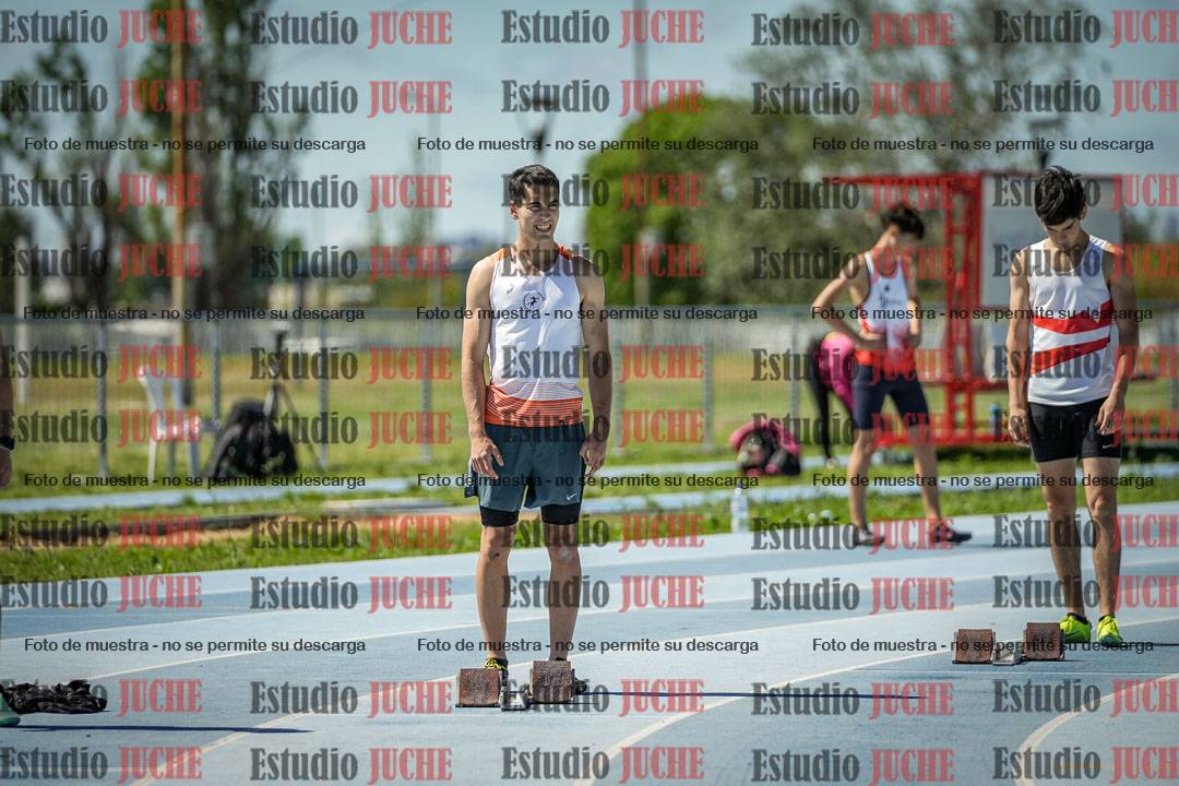 Fotos de los 200 m llanos de varones