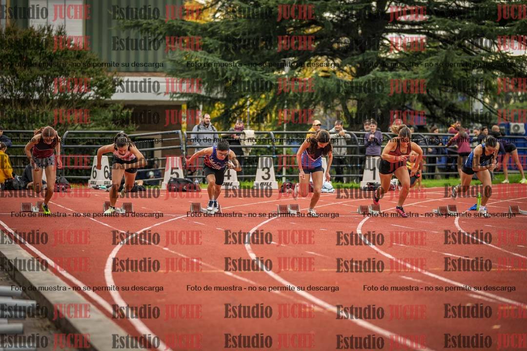 Fotos de los 100 m llanos de mujeres