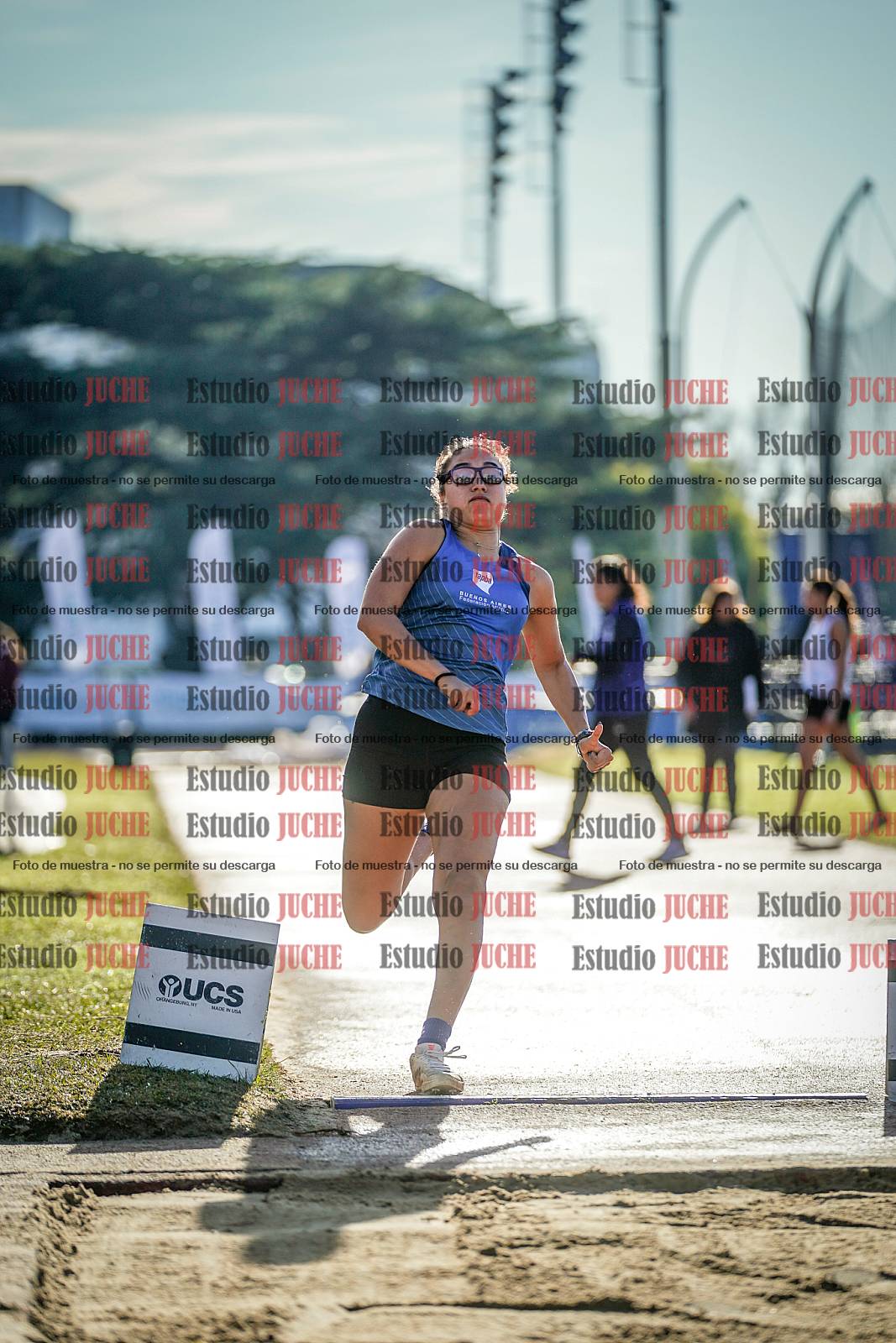 Fotos del salto en largo de mujeres - heptatlón 5
