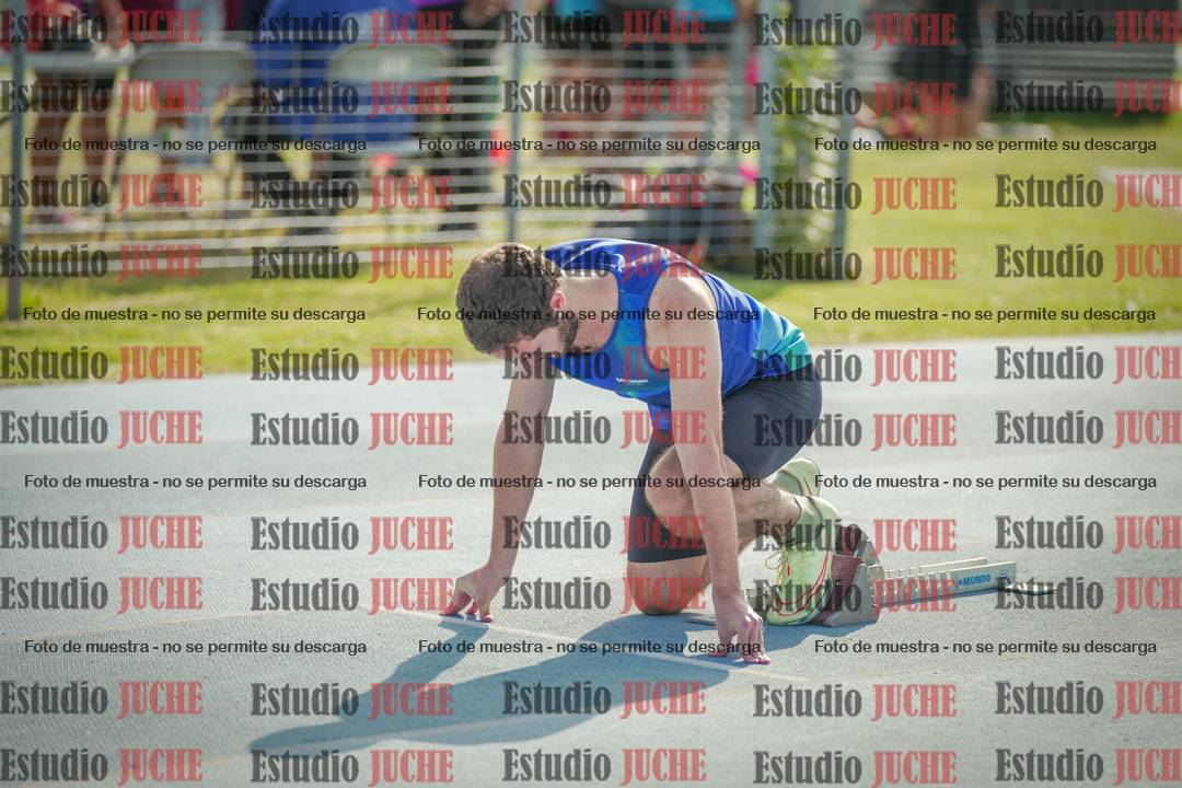 Fotos de los 400 m llanos de varones