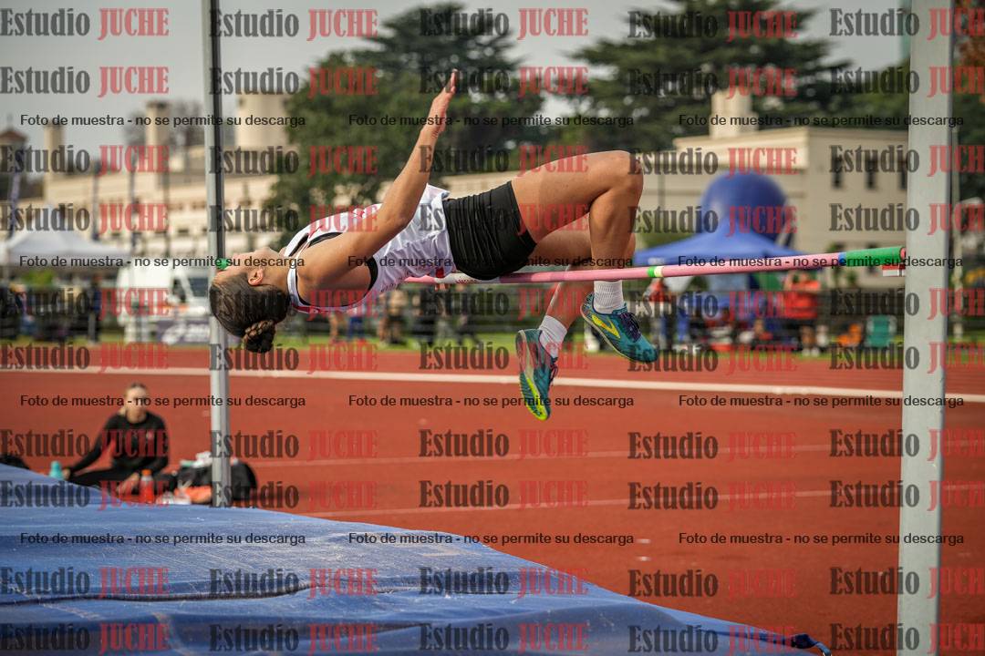 Fotos del salto en alto de mujeres - heptatlón 2