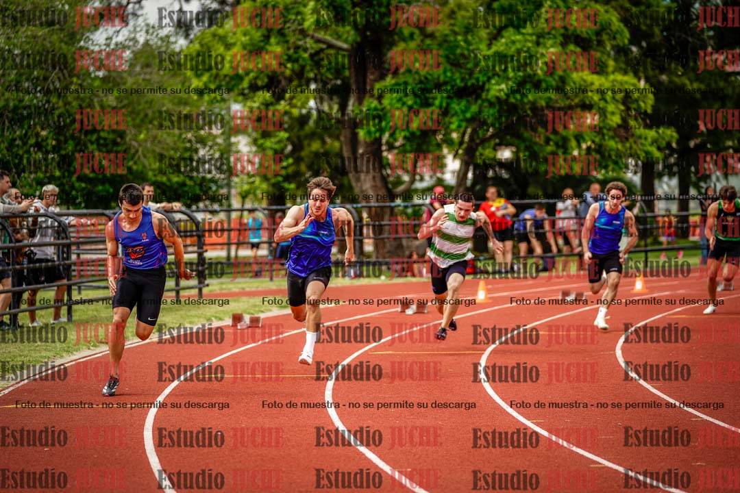 Fotos de los 200 m llanos de varones