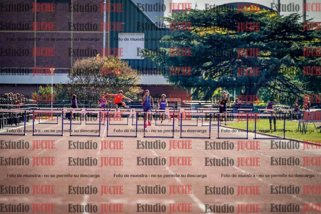 Fotos de los 400 m con vallas de varones