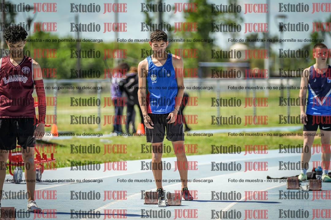 Fotos de los 200 m llanos de varones
