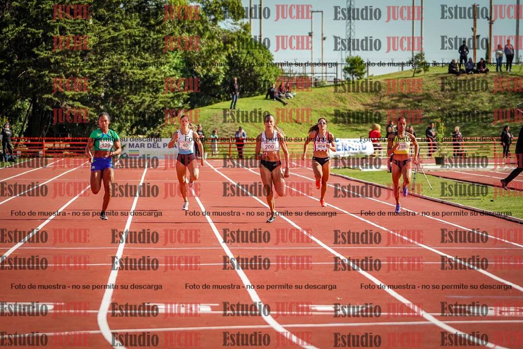 Fotos de los 200 m llanos de mujeres