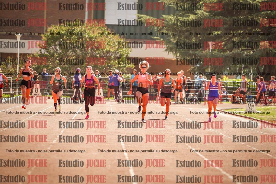Fotos de los 100 m llanos de mujeres