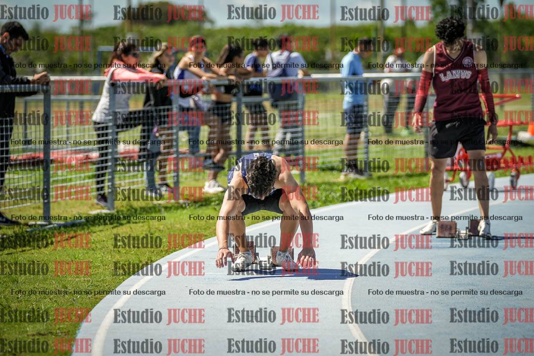 Fotos de los 200 m llanos de varones