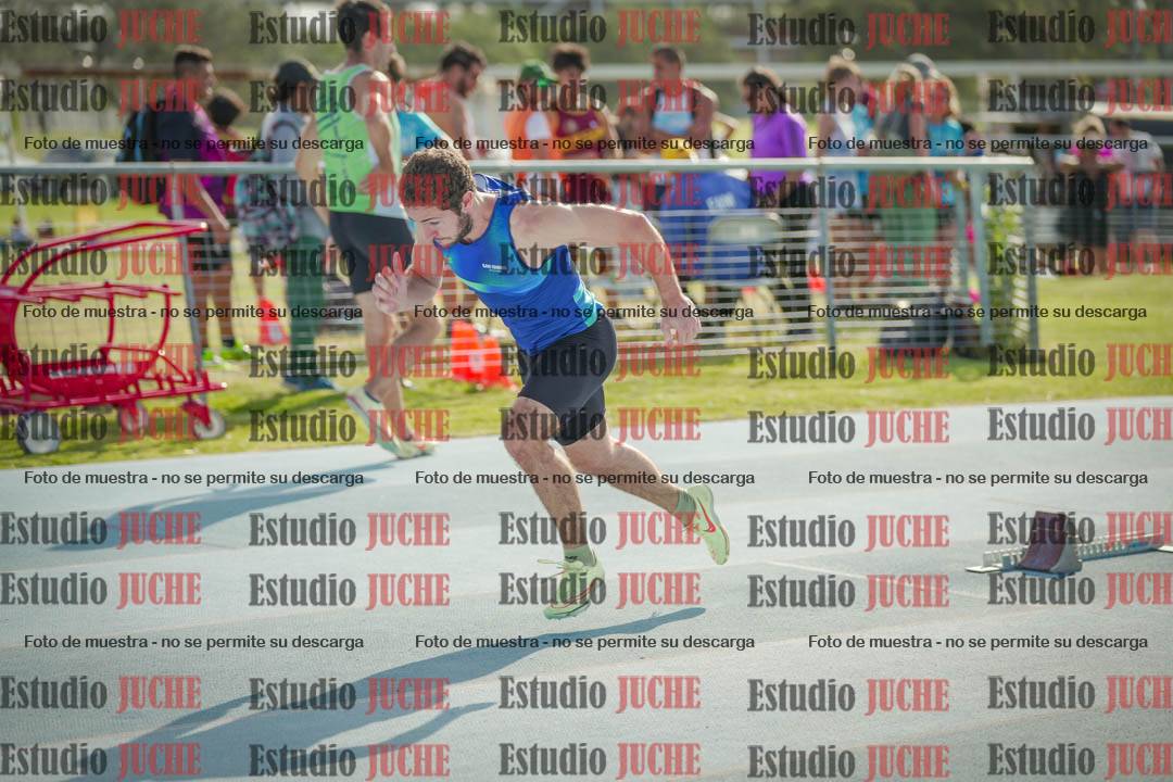Fotos de los 400 m llanos de varones