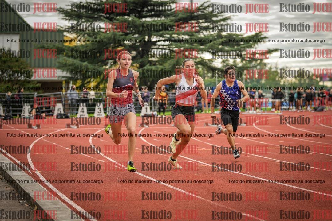 Fotos de los 100 m llanos de mujeres