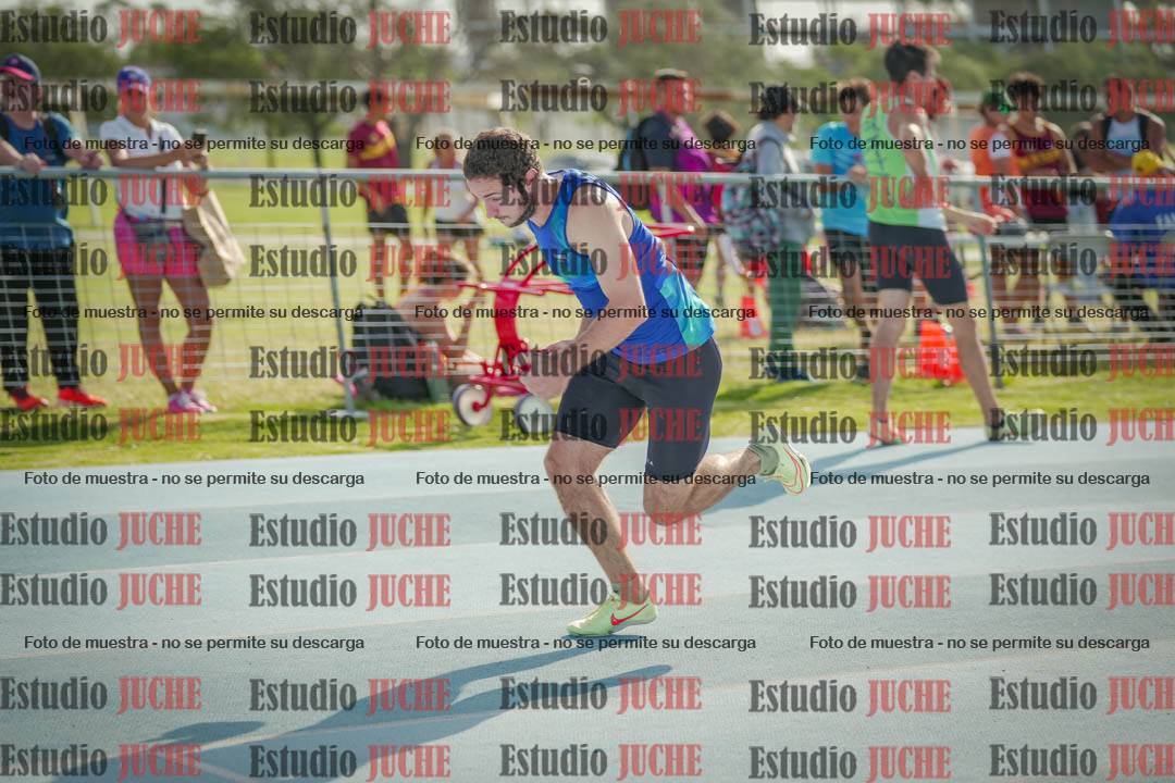 Fotos de los 400 m llanos de varones