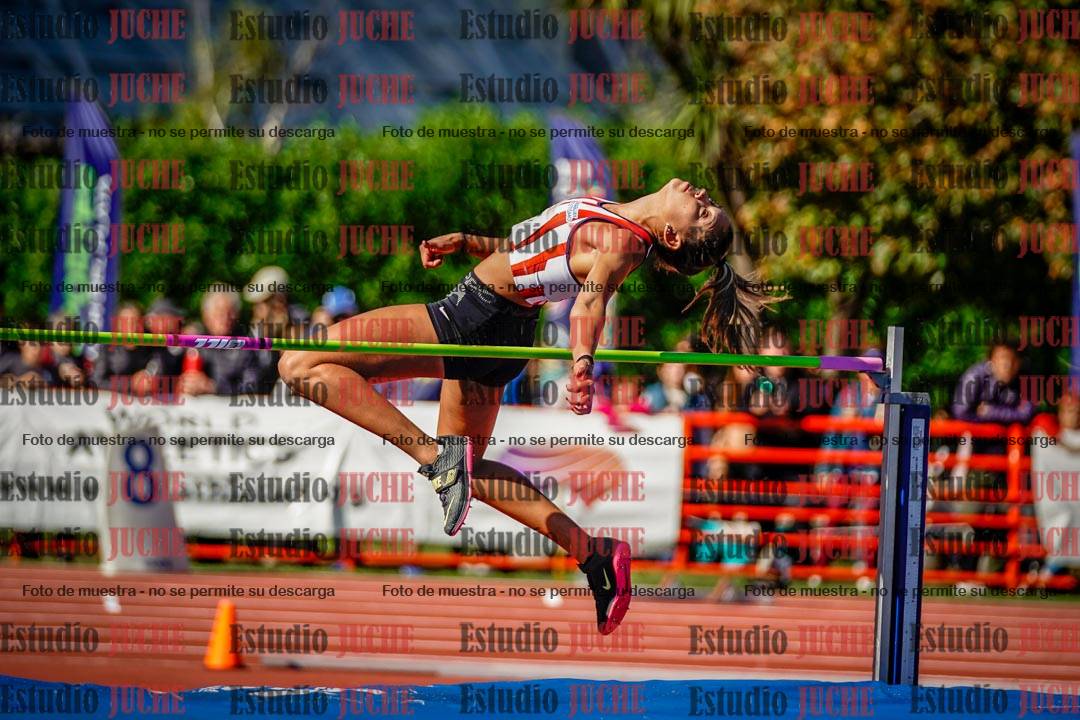 Fotos del salto en alto de mujeres - hepta 2