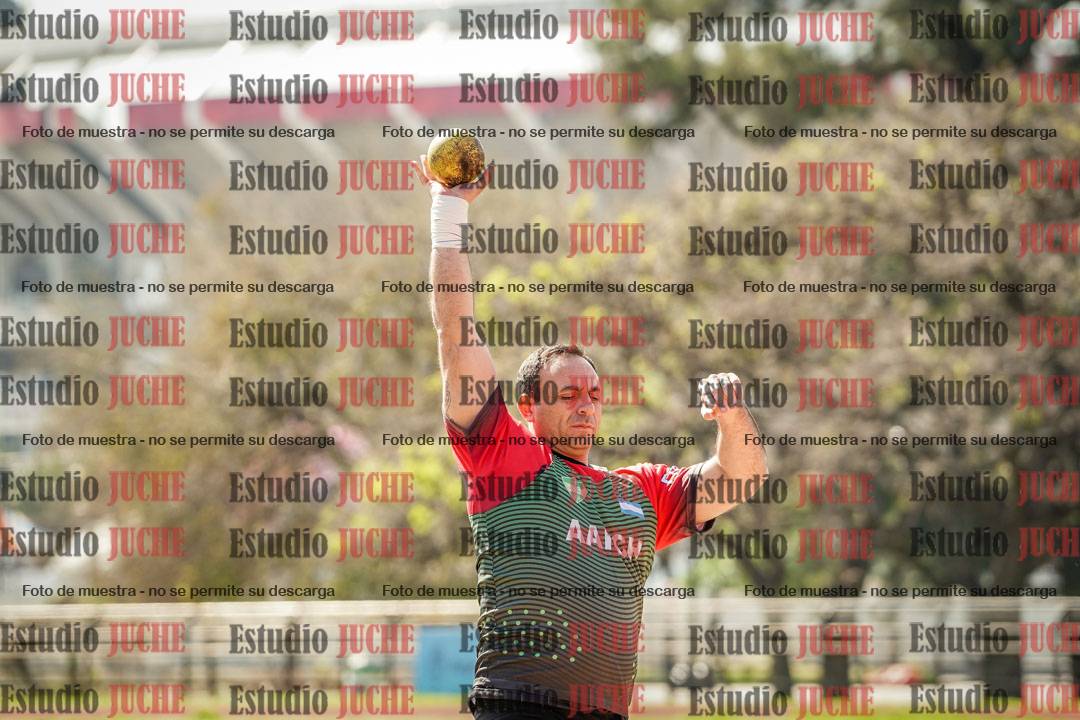 Fotos del lanzamiento de bala de varones