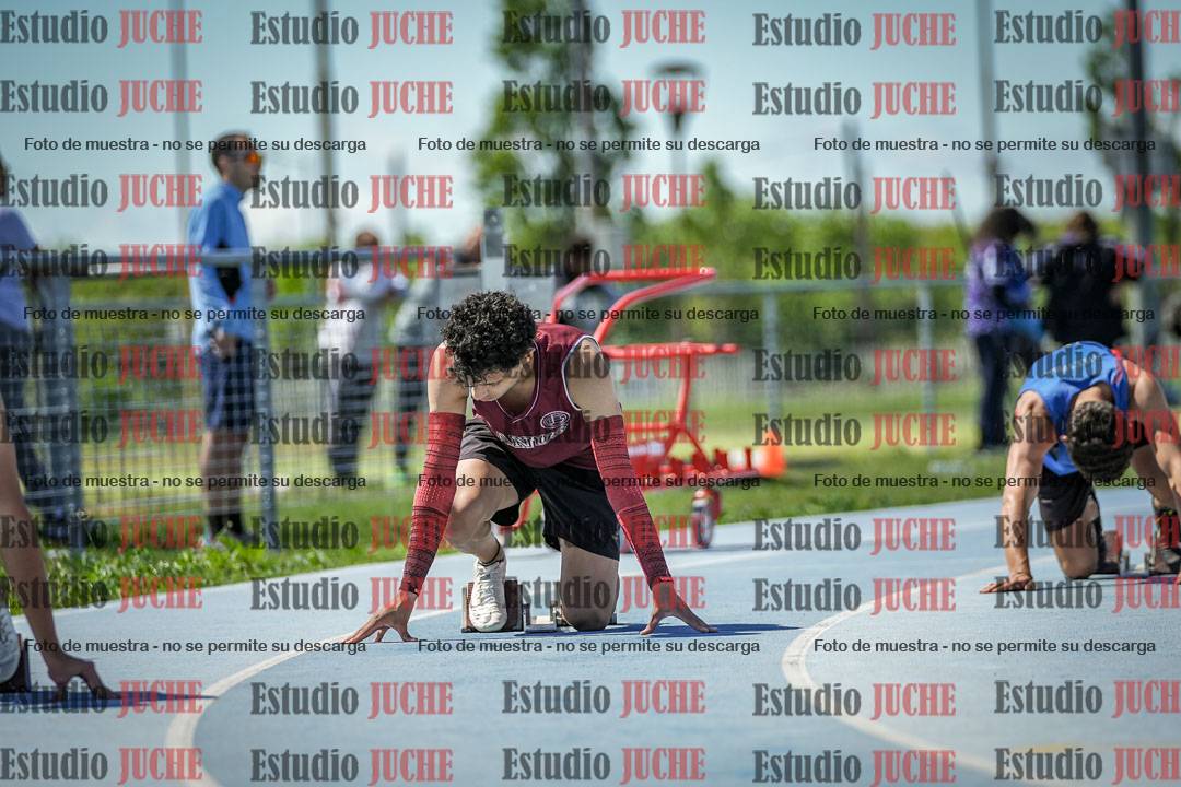 Fotos de los 200 m llanos de varones