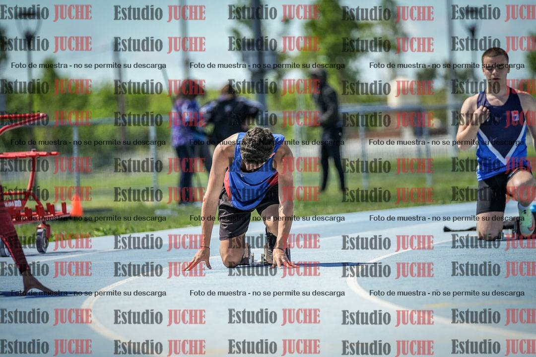 Fotos de los 200 m llanos de varones