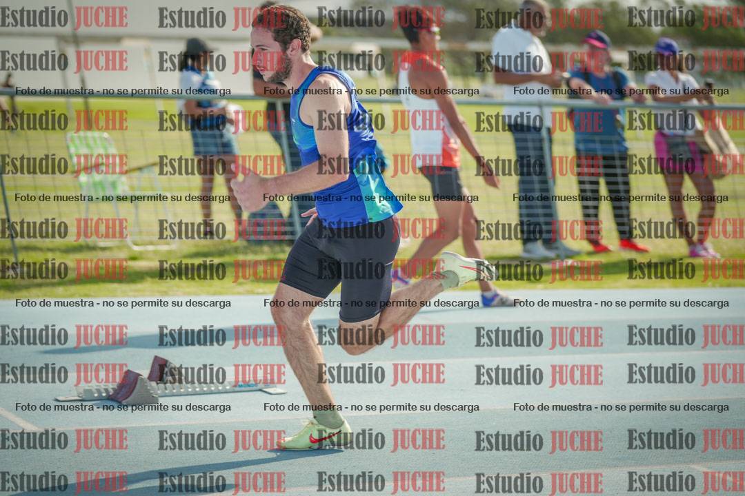 Fotos de los 400 m llanos de varones