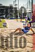 Fotos del salto en largo de mujeres