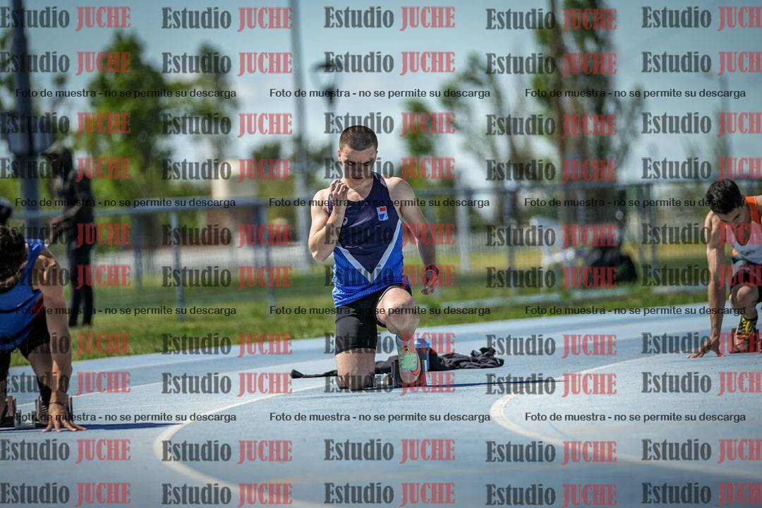 Fotos de los 200 m llanos de varones