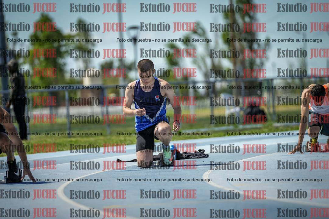 Fotos de los 200 m llanos de varones
