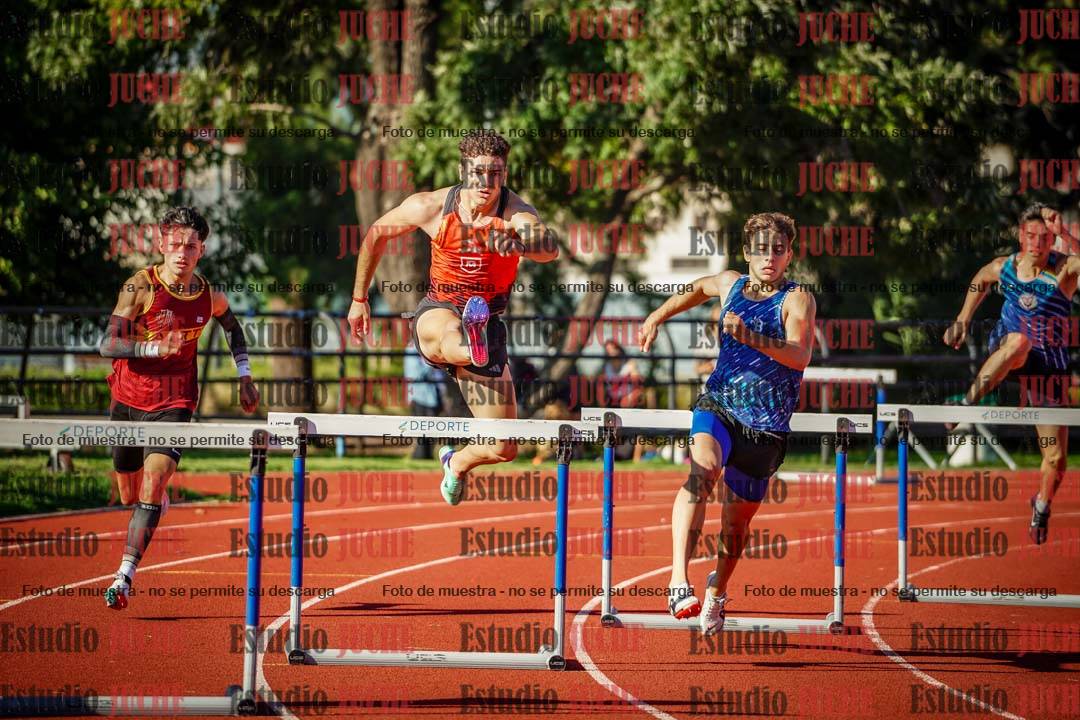 Fotos de los 400 m con vallas de varones